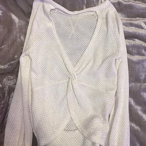 White sweater from francesscas